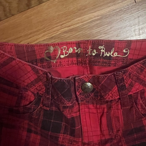 Born to rule plaid pants - Picture 3 of 6
